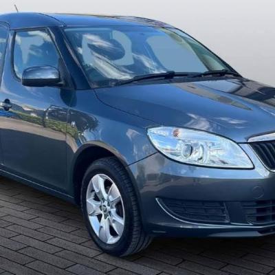 Шкода Румстер в автотехцентре после ремонта мотора