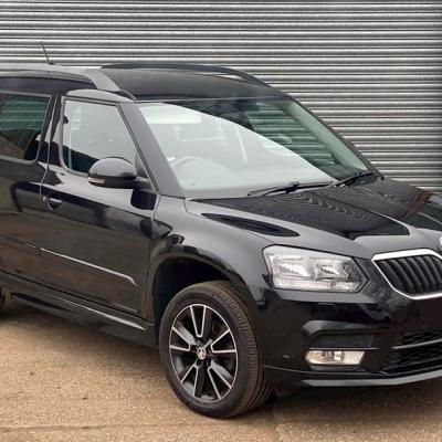 Шкода Йети после замены пружин в автотехцентре