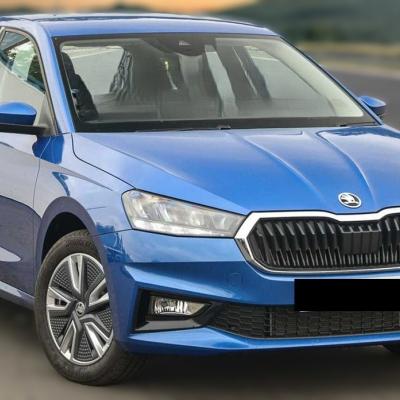 Шкода Фабия после замены задних пружин в автотехцентре