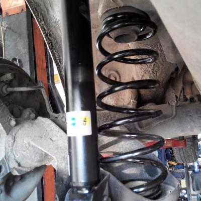 Замена задних пружин Шкода Фабия