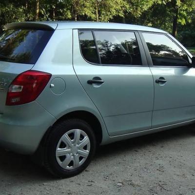 Фабия на улице