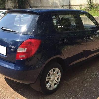 синяя Фабия