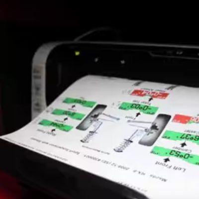 результаты проверки сход-развала