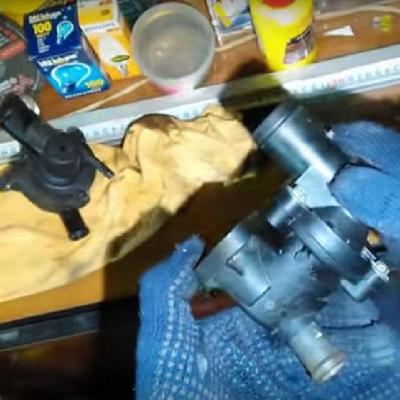 термостат на Шкоду