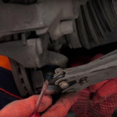 установка шаровой опоры