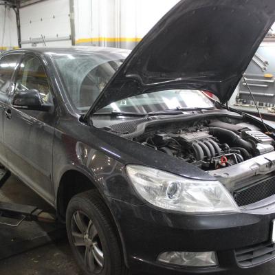 Октавия на СТО