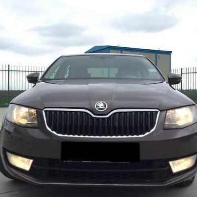 Октавия спереди