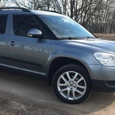 Шкода Йети на улице